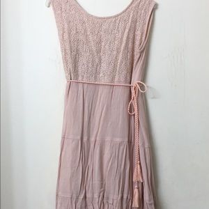 Light pink summer dress